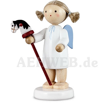 Angel with hobby horse