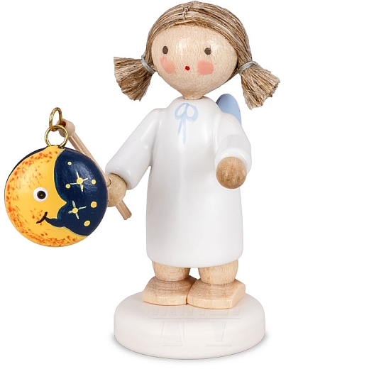 Angel with Lantern Moon from Flade