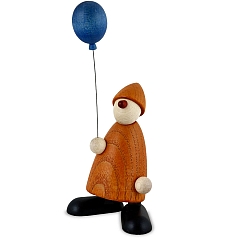 Congratulator Linus with blue ballon