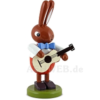 Easter bunny with guitar