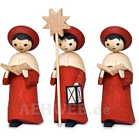 Carolers red colored small