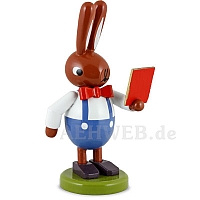 Easter Bunny with book