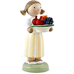 Girl with Fruit Plate
