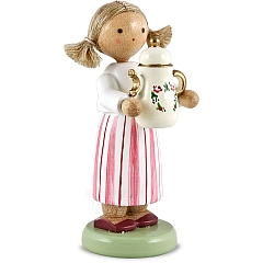 Girl with Coffee Pot