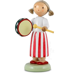 Girl with Tambourine