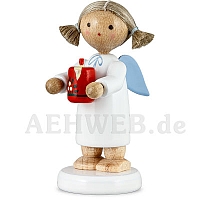 Angel with Christmas candle