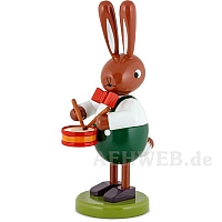 Easter bunny with snare drum