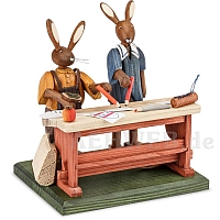 School desk with bunnies No. 3