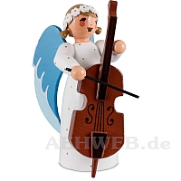 Angel with Double bass