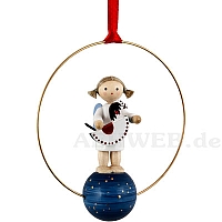 Christmas decoration Angel with Rocking Horse