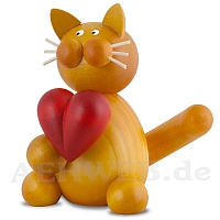 Cat Emmi with Heart