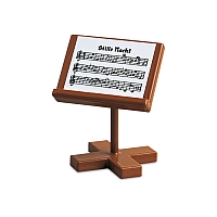 Small music stand for sitting angels
