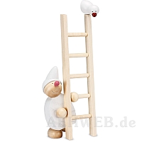 WRETCH with Ladder and Bird white