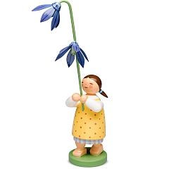 Girl with Scilla