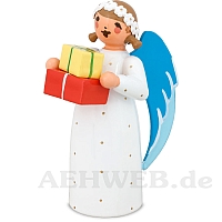 Angel with Gift Packages white
